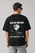 Seeking Wisdom Men Oversized Classic T-Shirt
