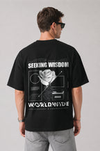 Seeking Wisdom Men Oversized Classic T-Shirt