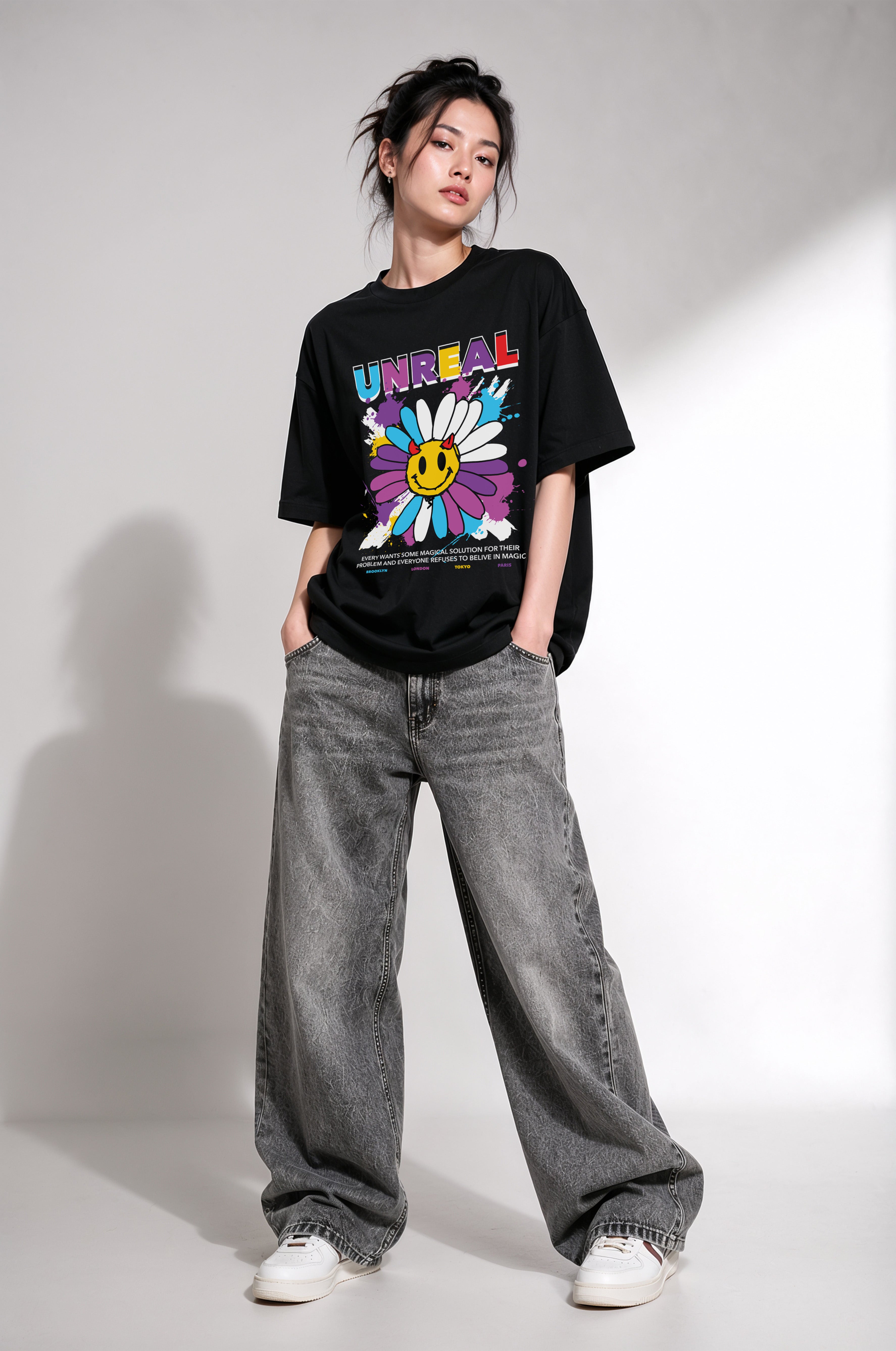 Unreal Women Oversized Classic T-Shirt