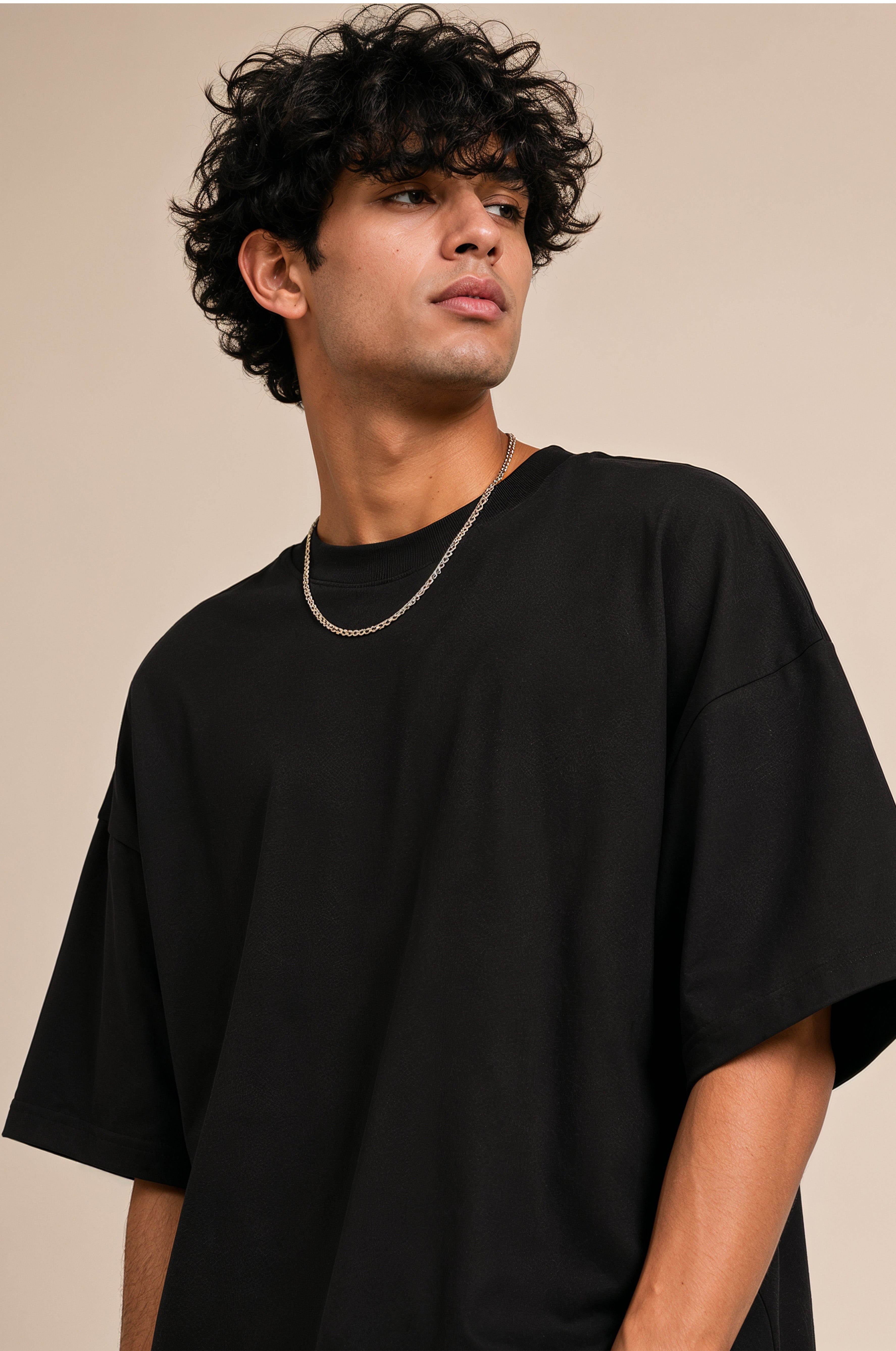 Distressed Men Oversized Classic T-Shirt