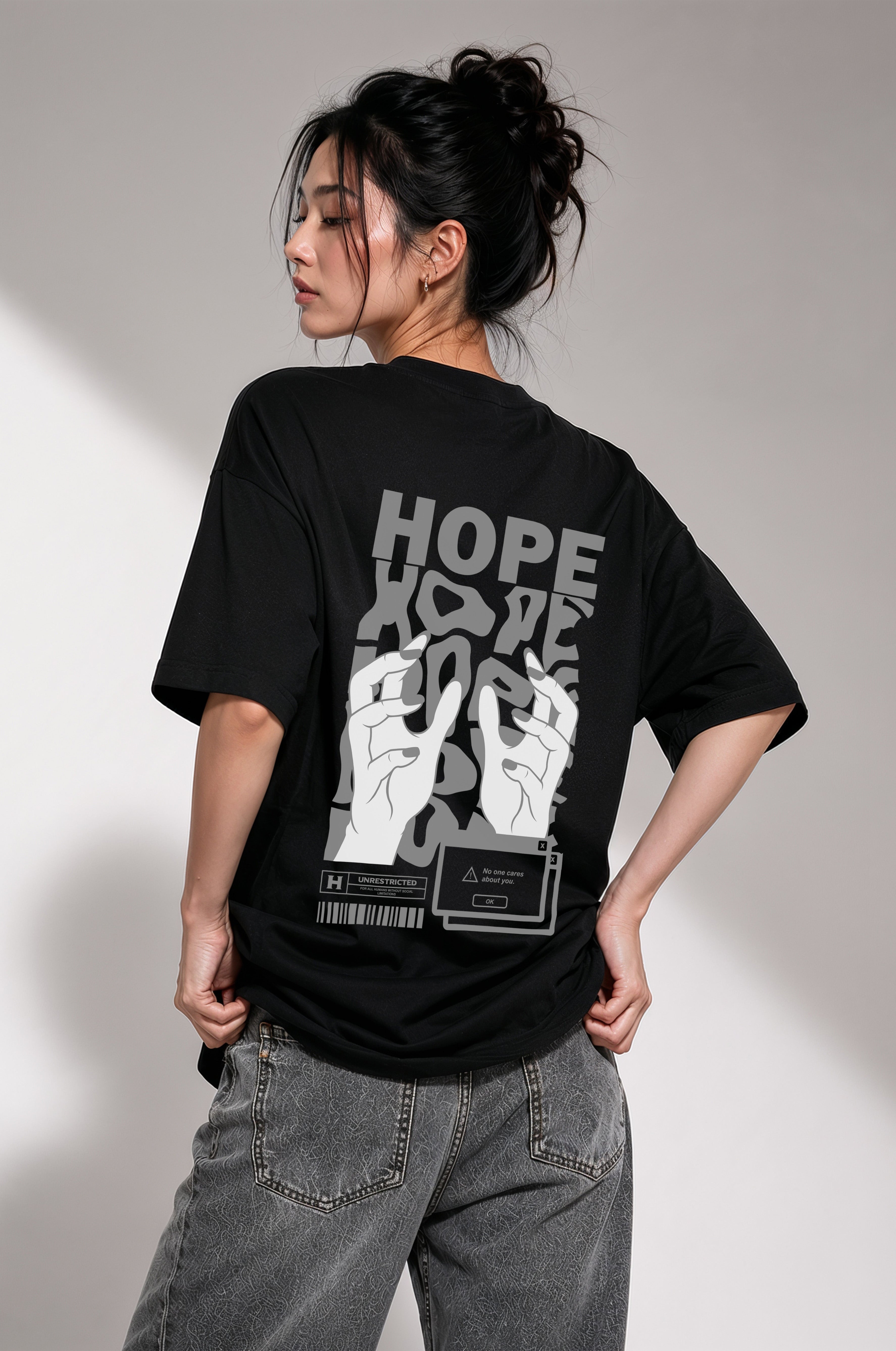 Hope Women Oversized Classic T-Shirt