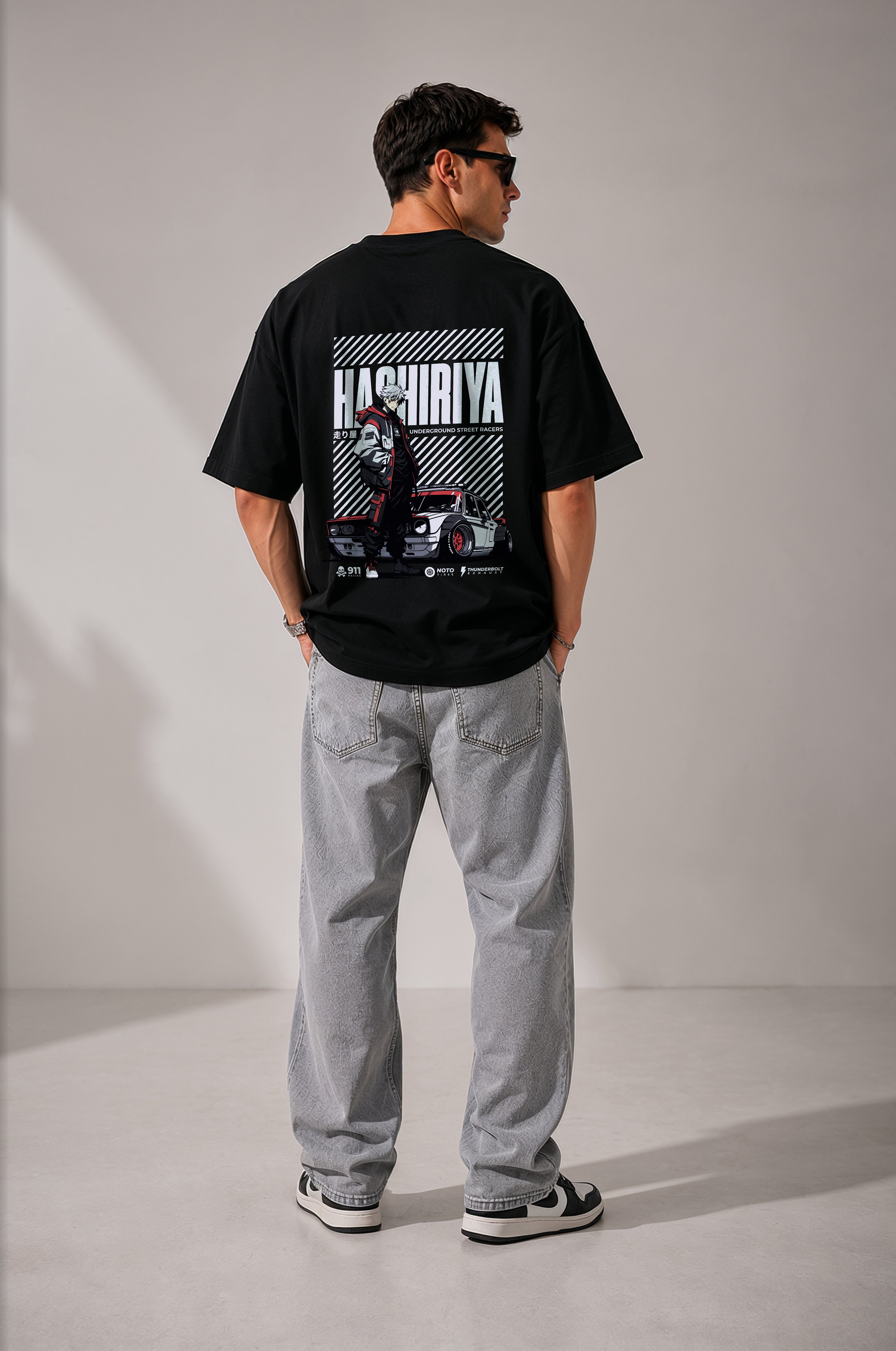 Hashiriya Men Oversized Classic T-Shirt