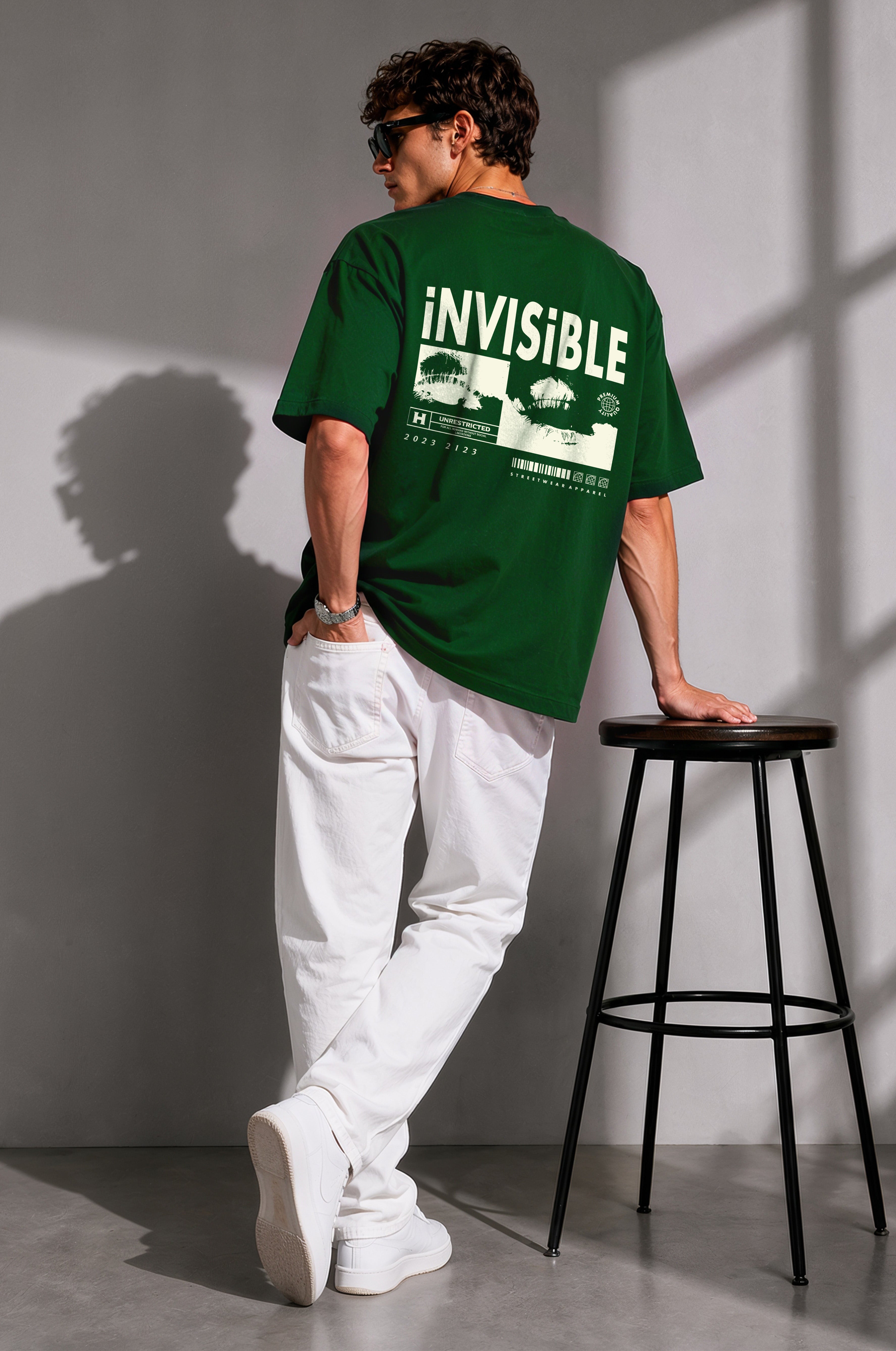Invisible Men Oversized Classic T-Shirt