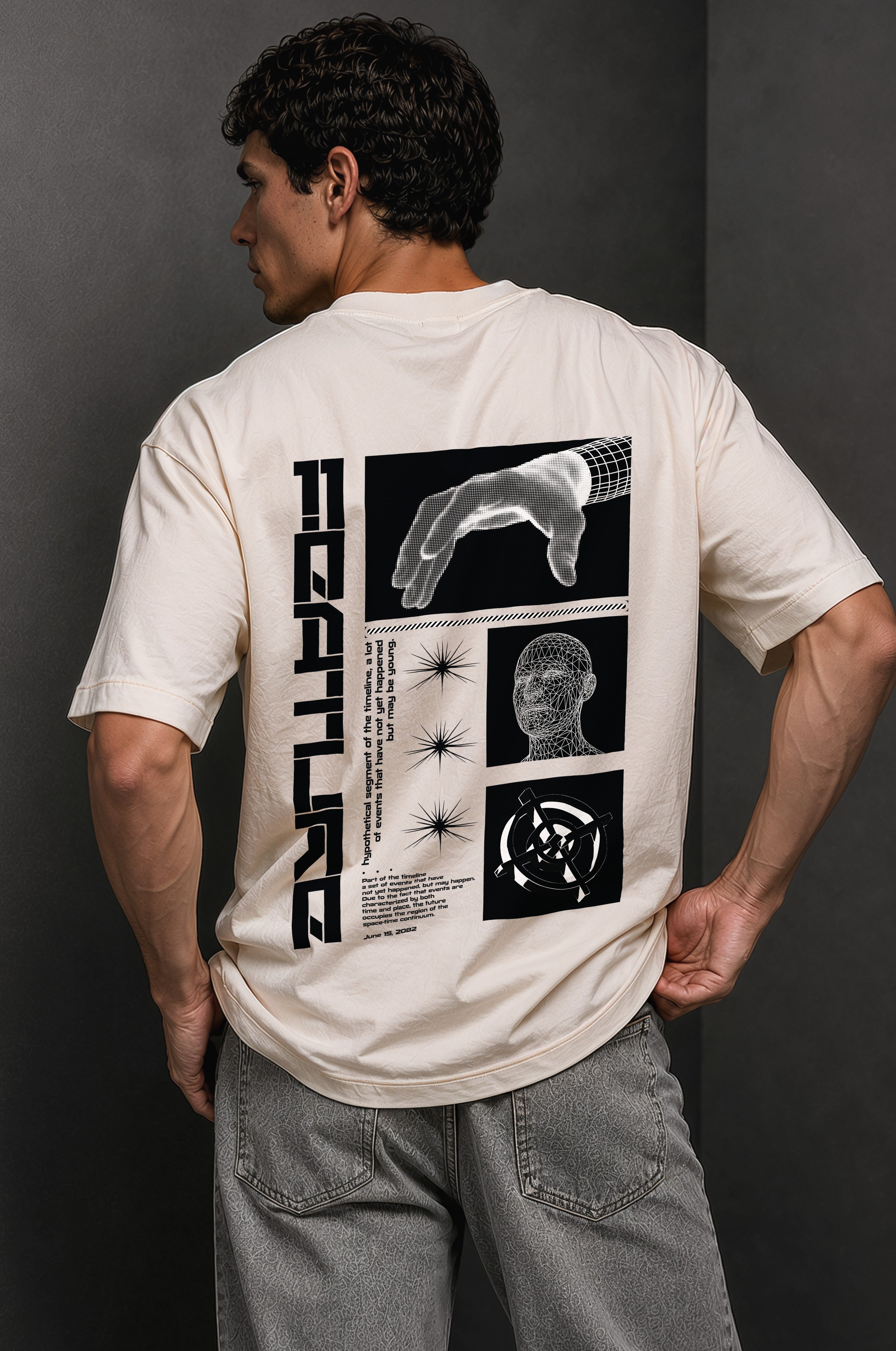 Feature Men Oversized Classic T-Shirt
