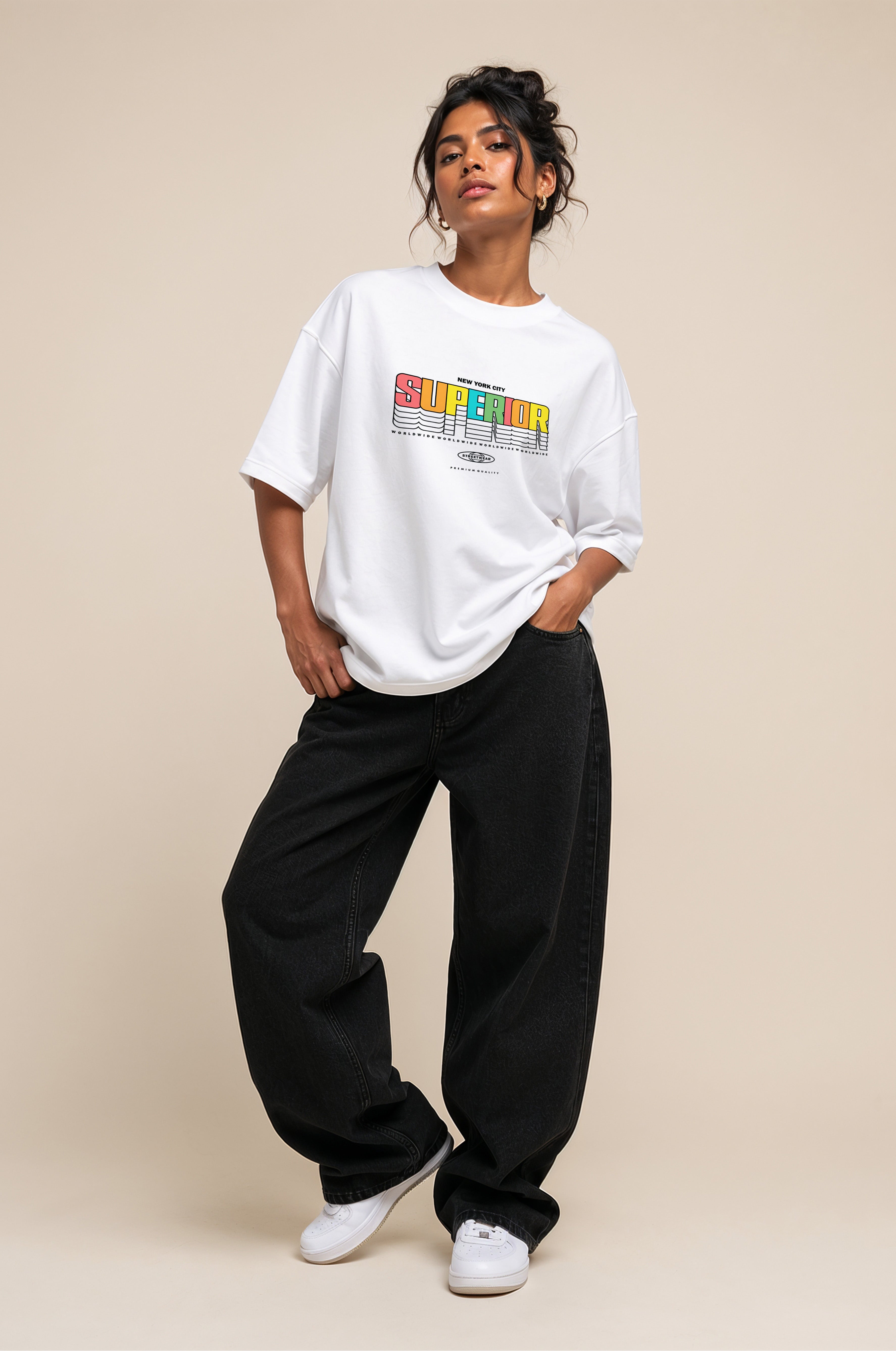 Superior Women Oversized Classic T-Shirt