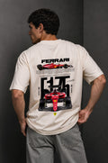 Ferrari F1-75 Men Oversized Classic T-Shirt