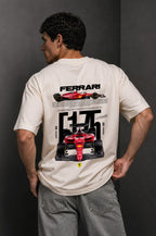 Ferrari F1-75 Men Oversized Classic T-Shirt