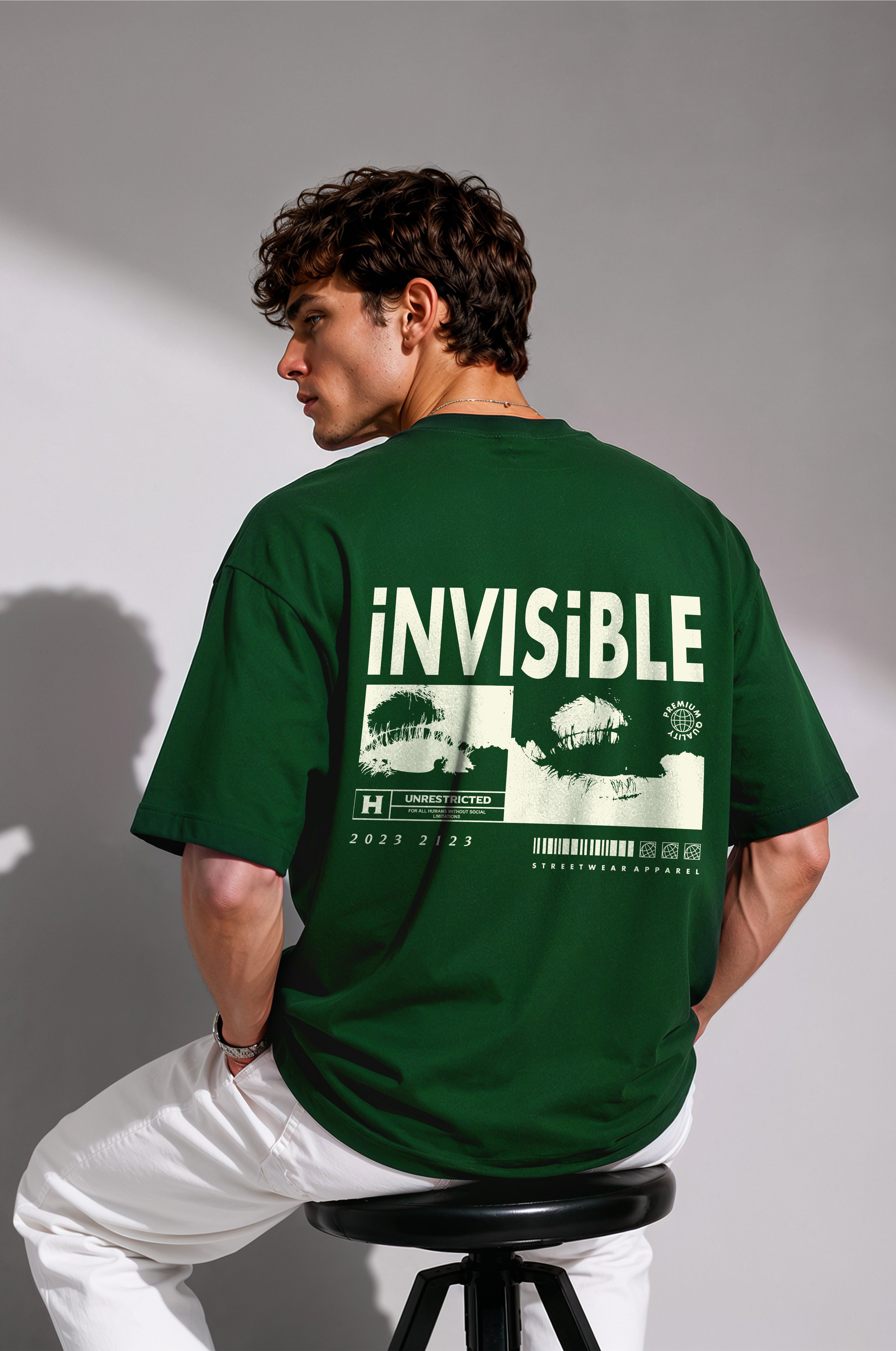 Invisible Men Oversized Classic T-Shirt