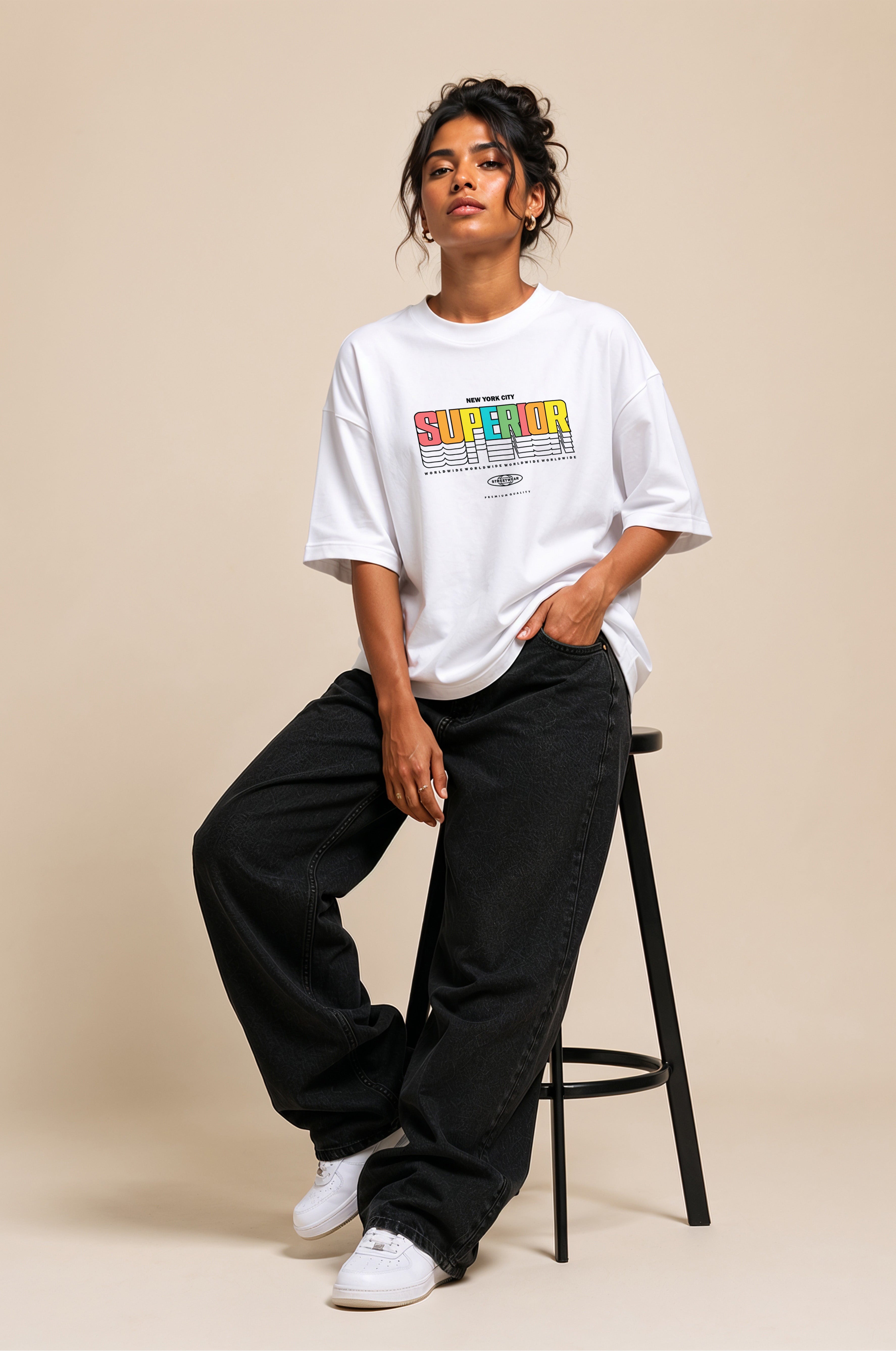 Superior Women Oversized Classic T-Shirt