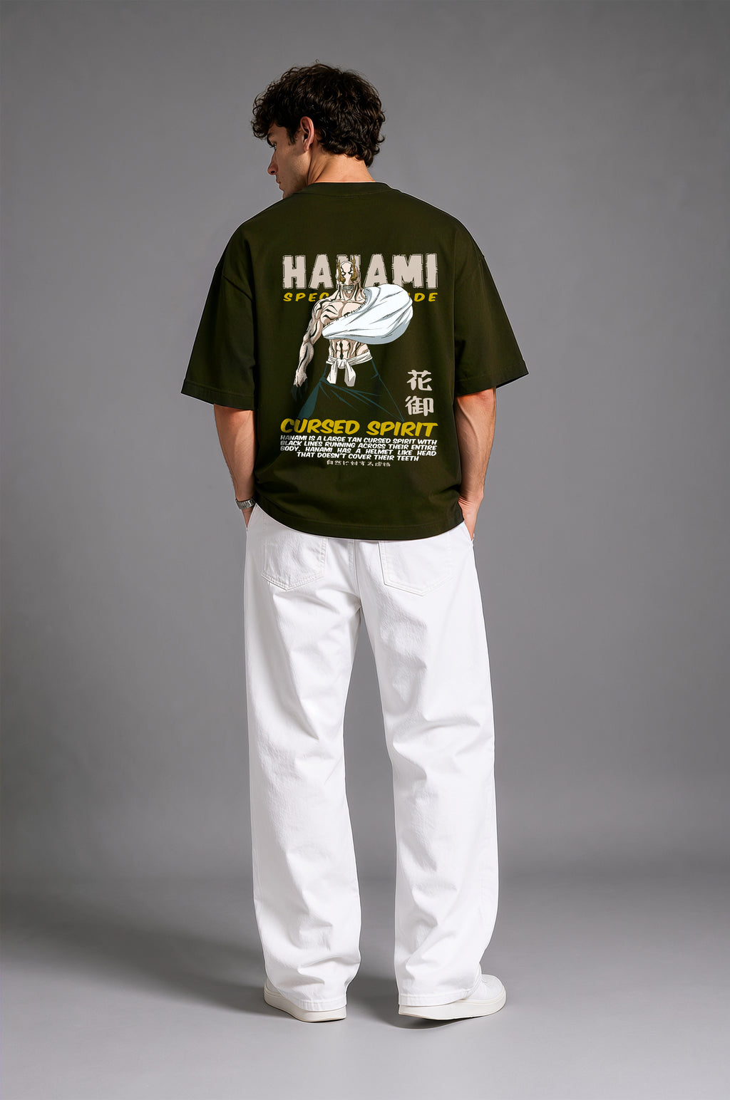 Hanami Men Oversized Classic T-Shirt