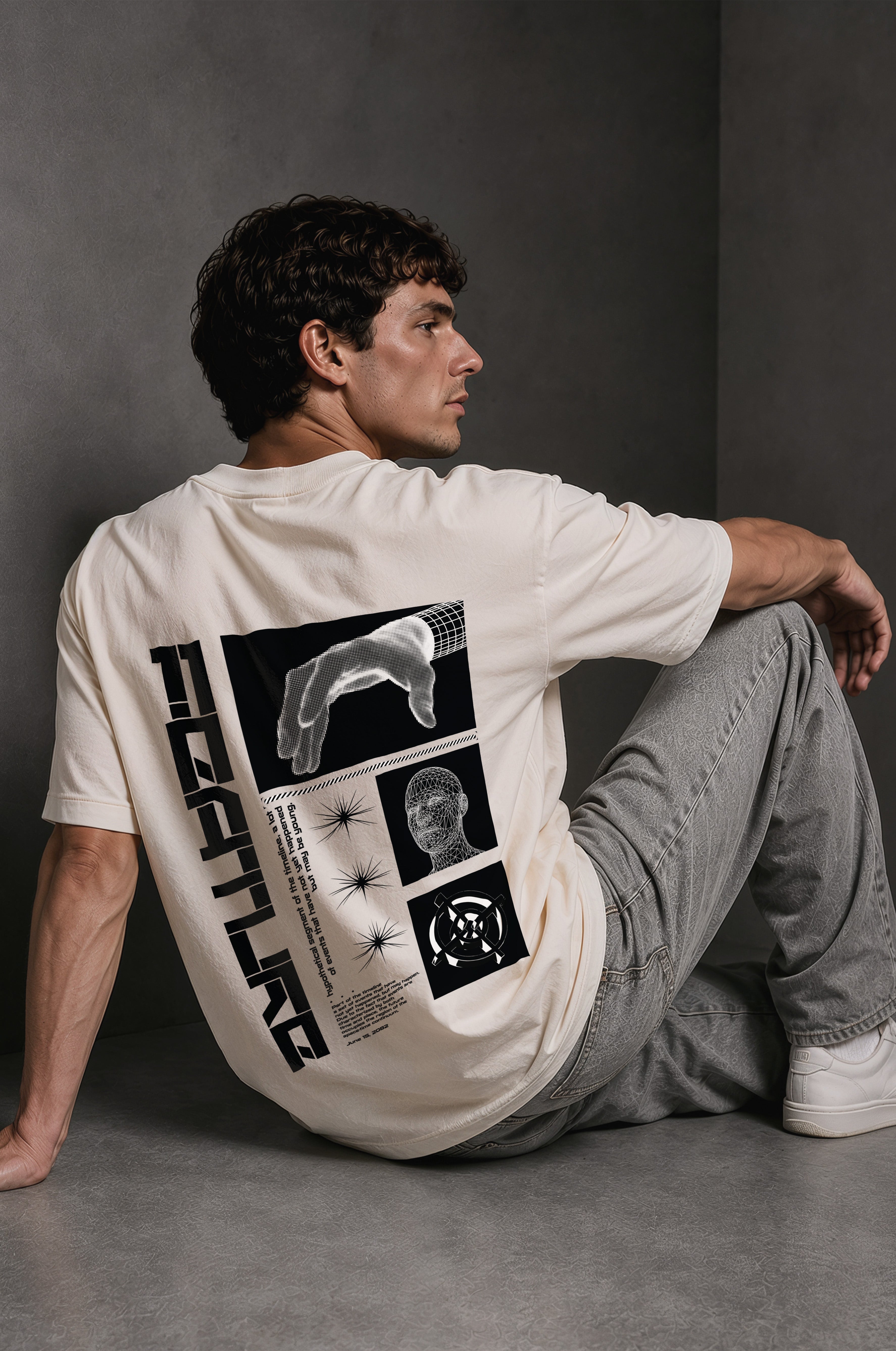 Feature Men Oversized Classic T-Shirt