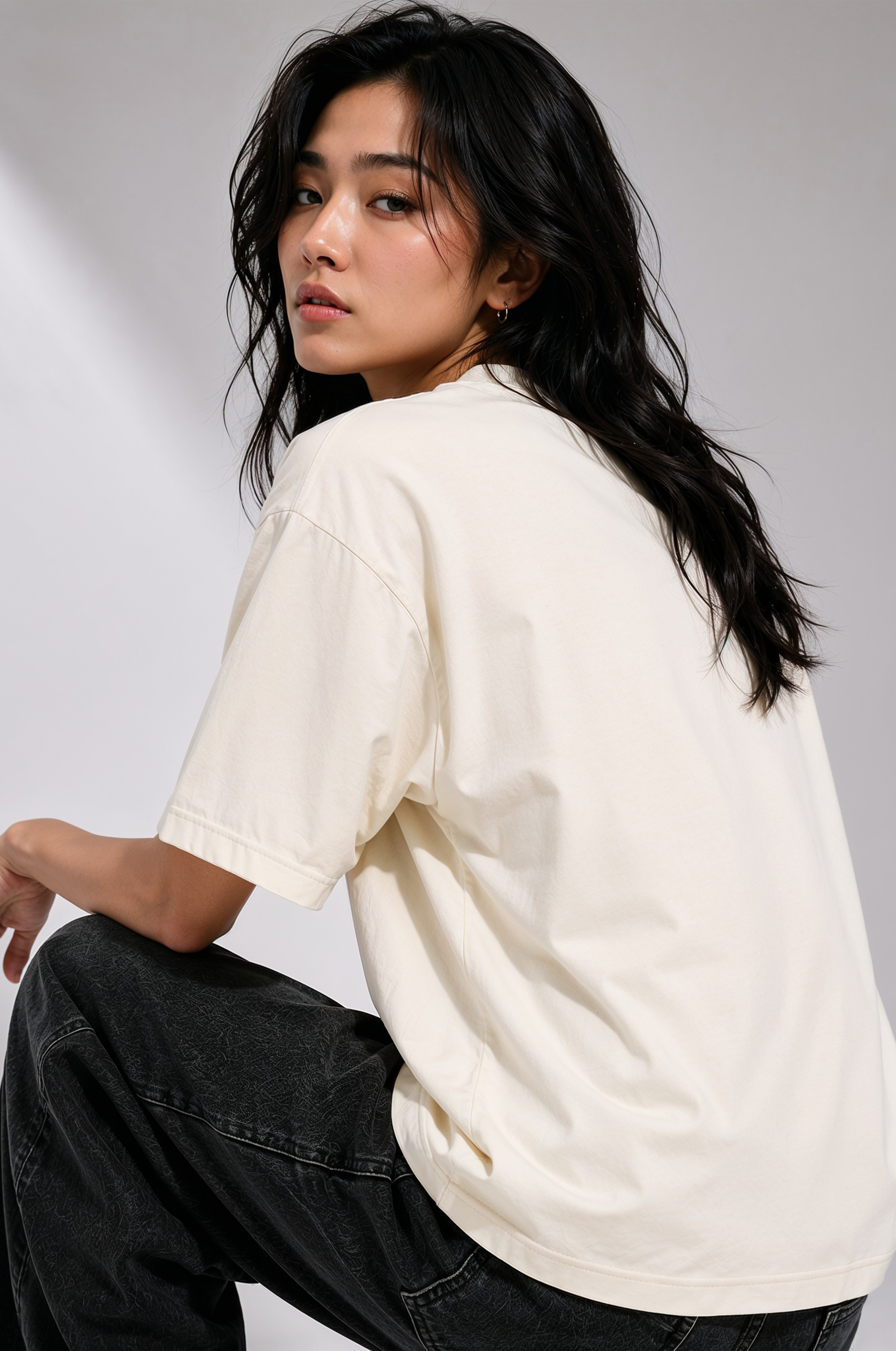 Outside Women Oversized Classic T-Shirt