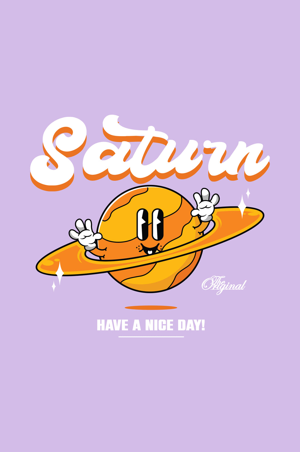 Saturn Women Oversized Classic T-Shirt