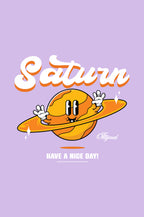 Saturn Women Oversized Classic T-Shirt