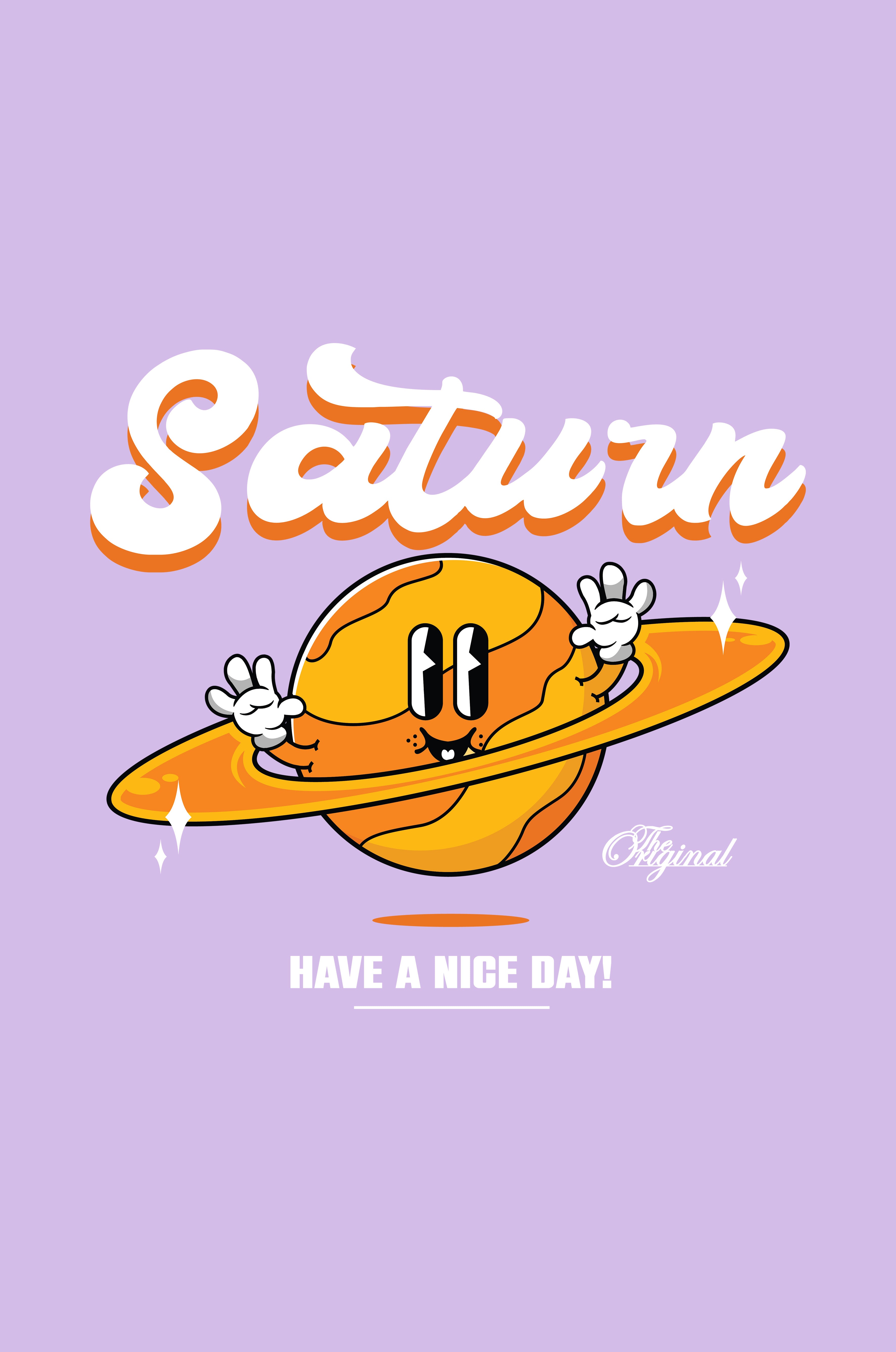 Saturn Women Oversized Classic T-Shirt